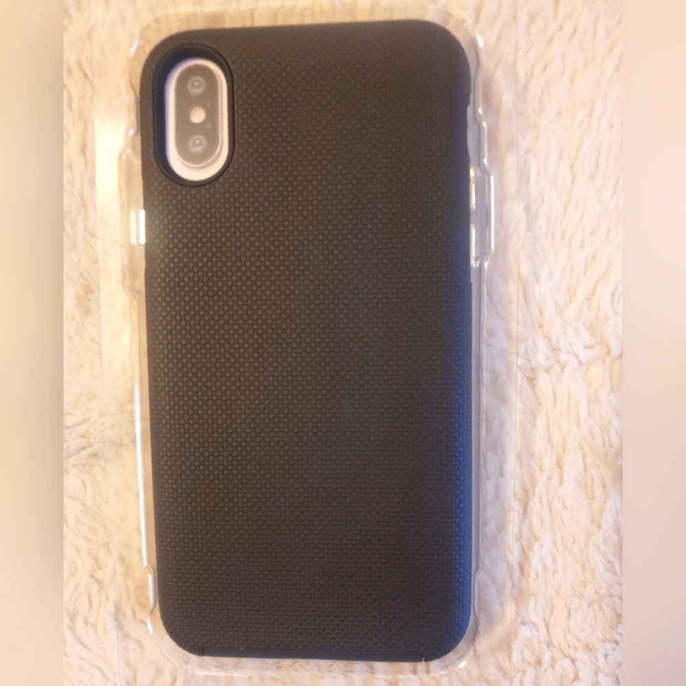 Zgear iPhone cover dual layer black